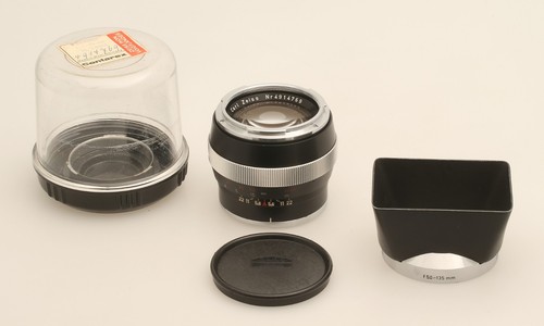 Carl zeiss sonnar 85 - 1:2/85, mm