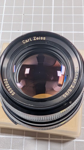 Carl zeiss sonnar 85 mm - carl, 2,8/85